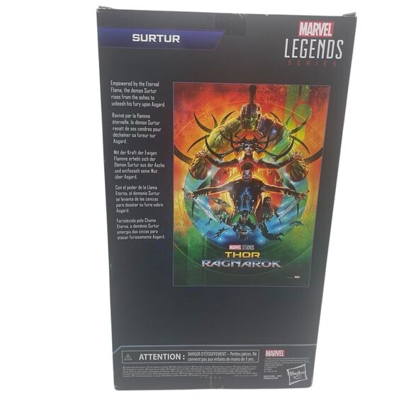 Marvel Legends Infinity Saga Thor Ragnarok SURTUR Hasbro 12” Disney New - Picture 2 of 11